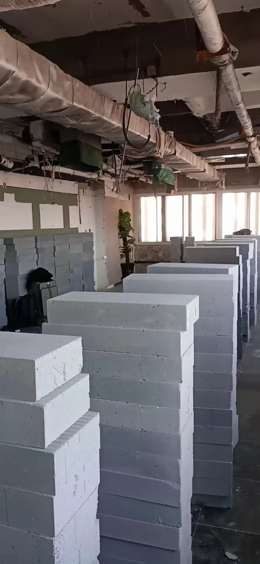 厂房轻质砖隔墙现场参考